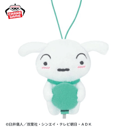 【エメラルドグリーン】クレヨンしんちゃん シロの推し色マスコット-ふわふわ風船だゾ-