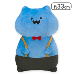 【猫さん】お文具といっしょ おめかしズボンぬいぐるみBIG