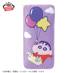 【単品配送不可】【縦デザイン】クレヨンしんちゃん ロングポーチ-ふわふわ風船だゾ-