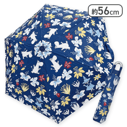 【ネイビー】ムーミン折り畳み傘