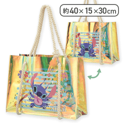 【ウクレレ】リロ&スティッチ プレミアムビーチトートバッグ