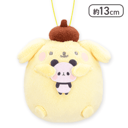 【ポムポムプリン】サンリオキャラクターズ×もちもちぱんだ マスコット