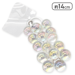 【ホワイト】シャイングレープストラップ