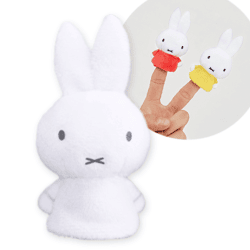 【ホワイト】ミッフィー フィンガーパペット