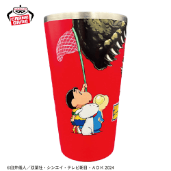 【レッド】映画クレヨンしんちゃん オラたちの恐竜日記 フルカラータンブラー