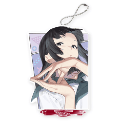 【照井有栖】「生徒会にも穴はある!」 スタンド付クリアキーチェーン
