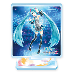 【X】初音ミク Project DIVA スタンド付アクリル“初音ミク Project DIVA”15th Ver.