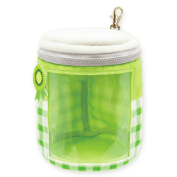 【キウイ】FANS ジャム瓶風おともぬいぐるみポーチ