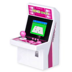 【ピンク】2.4インチ液晶108in1 AC筐体型ゲーム機SP