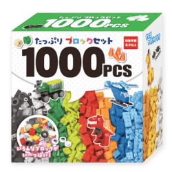 たっぷりブロックセット 1000pcs