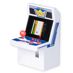 【ブルー】2.4インチ液晶108in1 AC筐体型ゲーム機SP