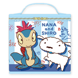 【ブルー】2024映画クレヨンしんちゃん バニティバッグ