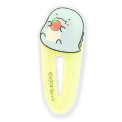 【とかげ(ライトグリーン)】すみっコぐらし ようこそ!たべもの王国 ヘアクリップ