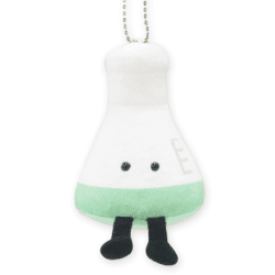 【三角フラスコ】FANS ボールチェーン付き実験道具のぬいぐるみ