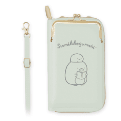 【ぺんぎん?】すみっコぐらし ウォレット付きスマホショルダーポーチ