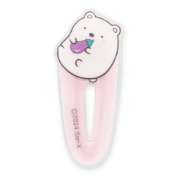 【しろくま(ピンク)】すみっコぐらし ようこそ!たべもの王国 ヘアクリップ