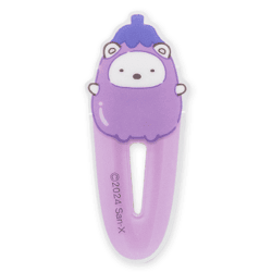 【しろくま(パープル)】すみっコぐらし ようこそ!たべもの王国 ヘアクリップ