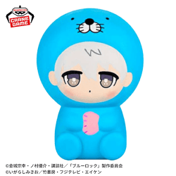 【凪誠士郎】『ブルーロック』×『ぼのぼの』 ぷにぷにソフビフィギュア