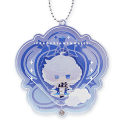 【シエロモート】フラガリアメモリーズ カスタムアクリルキーホルダー-ブルーブーケ-