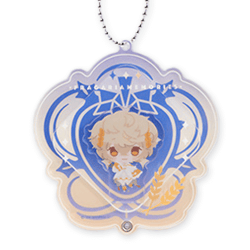 【ミュンナ】フラガリアメモリーズ カスタムアクリルキーホルダー-ブルーブーケ-