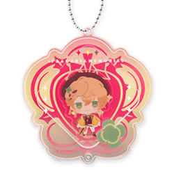 【プルース】フラガリアメモリーズ カスタムアクリルキーホルダー-レッドブーケ-