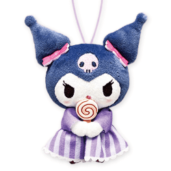 【パープル】クロミ キャンディリボンドレスマスコット