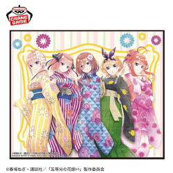【単品配送不可】【中野家】TVスペシャルアニメ『五等分の花嫁∽』ビジュアルアートプレートvol.2