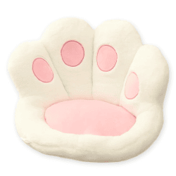 【ホワイト】にくきゅう座椅子