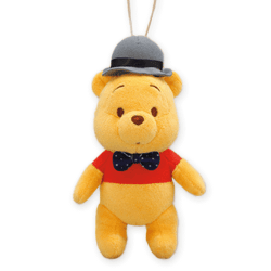 【水玉】くまのプーさん ブリティッシュマスコット