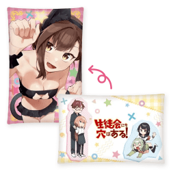 【古都吹寿子】「生徒会にも穴はある!」 プラチナムザッカアートクッション