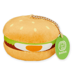 【お好み焼きバーガー】ドムドムハンバーガー いろんなハンバーガー大集合!マスコットキーチェーン