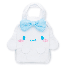 【シナモロール】サンリオキャラクターズ ビッグリボンふわふわバッグ