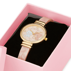 【ピンク】リラックマ チャイロイコグマのぎゅ~っとぬいぐるみ バングルウォッチ