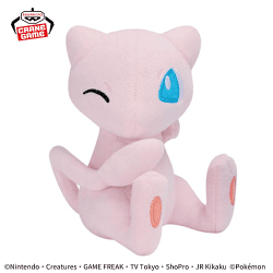 【ミュウ】ポケットモンスター しっぽみてみて!ぬいぐるみ-ミュウ・マリル・エイパム-