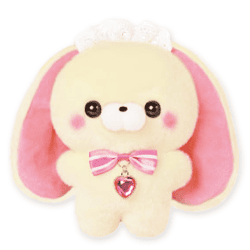 【たれうさぎ(れんにゅう)】すくっとたっちさんぬいぐるみ~こんかふぇ~すとろべりぃ