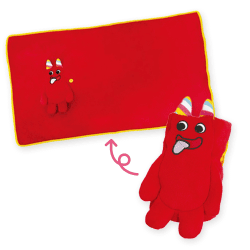 【レッド】ガーテンオブバンバン ぬいぐるみブランケット