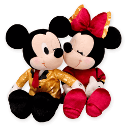 ミッキー&ミニー セレブリティフォト ペアぬいぐるみ