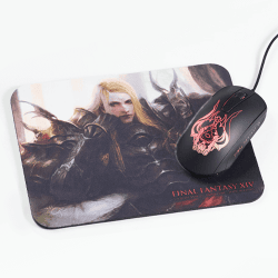 【ブラック】ファイナルファンタジーXIV 光るマウス&マウスパッドセット vol.4