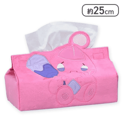 【カヌチャン】ポケットモンスター プラチナムザッカティッシュボックスカバー -ルリリ/カヌチャン/アルクジラ-