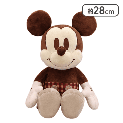 【ミッキー】ミッキー&ミニー ブリティッシュBIGぬいぐるみ