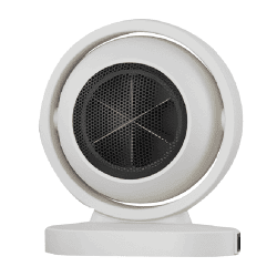 【ホワイト】コンパクトファンヒーター