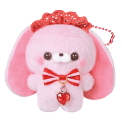 【単品配送不可】【たれうさぎさん(みるくいちご)】すくっとたっちさん〜こんかふぇ〜すとろべりぃ