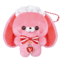 【単品配送不可】【たれうさぎさん(こいいちご)】すくっとたっちさん〜こんかふぇ〜すとろべりぃ