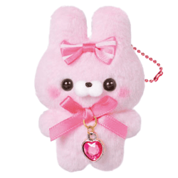 【単品配送不可】【うさぎさん(みるくいちご)】すくっとたっちさん〜こんかふぇ〜すとろべりぃ