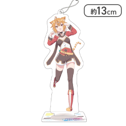 【単品配送不可】【昼寝ネコマ】『VTuberなんだが配信切り忘れたら伝説になってた』 スタンド付クリアキーチェーン