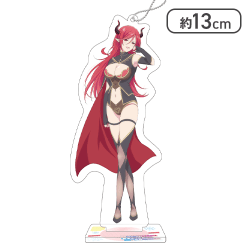 【単品配送不可】【宇月聖】『VTuberなんだが配信切り忘れたら伝説になってた』 スタンド付クリアキーチェーン