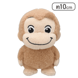 【ノーマル】おさるのジョージ ぽってりマスコット ふわもこ