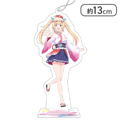 【単品配送不可】【祭屋光】『VTuberなんだが配信切り忘れたら伝説になってた』 スタンド付クリアキーチェーン