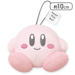 【にっこり】星のカービィやさしいてざわりのminiぬいぐるみ。2