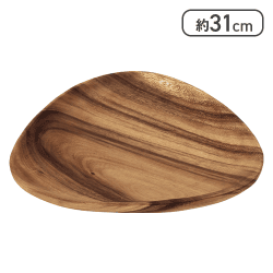 アカシアエッグ型トレー XL